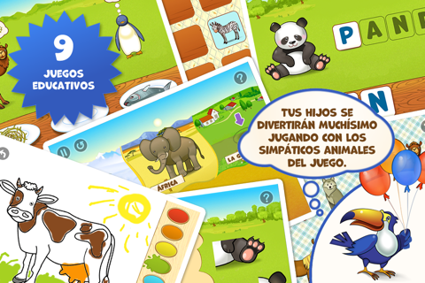 Zoo Playground - Educational games with animated animals for kids screenshot 4