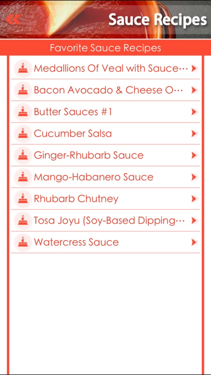 Sauce Racipes screenshot-3