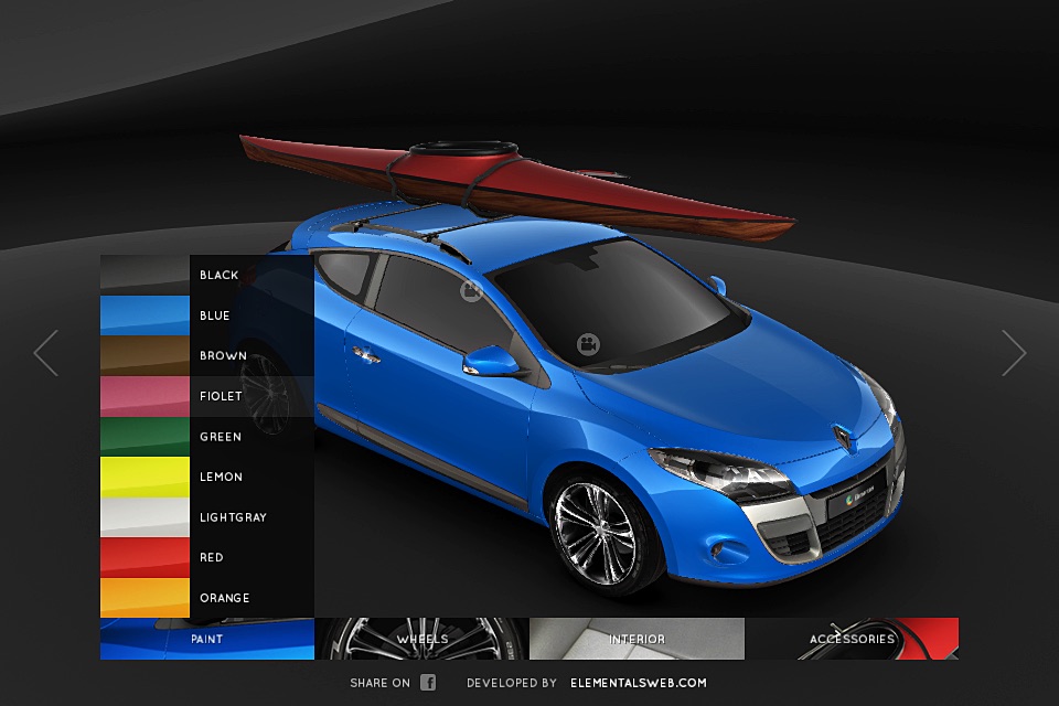 Car 3D Configurator screenshot 2