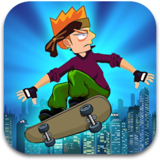 Awesome Roof-Top Skater-s : Best Teenage-r Mid-Air Skate-boarding Kid-s Game for Boy-s Pro icon