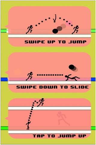 Make Stickman Jump - Avoid balls screenshot 2