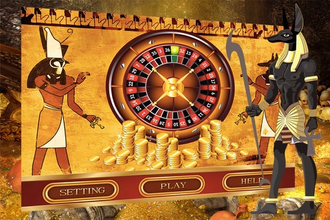 Egypt Roulette - Free VIP Las Vegas Style Mobile Casino Game screenshot 2