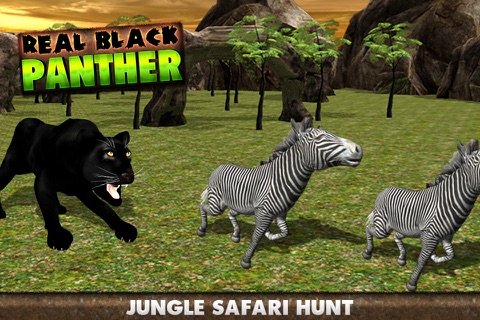 Real Black Panther 3D - Wild Predator Jungle Attack in Animal Hunting Simulation Game screenshot 4