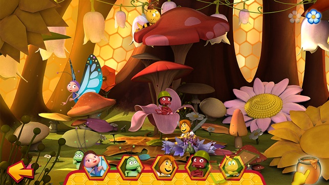 ‎Maya the Bee: Flower Party Screenshot