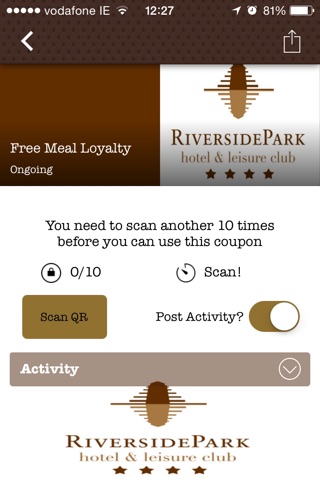 RiverSide Park Hotel App screenshot 4