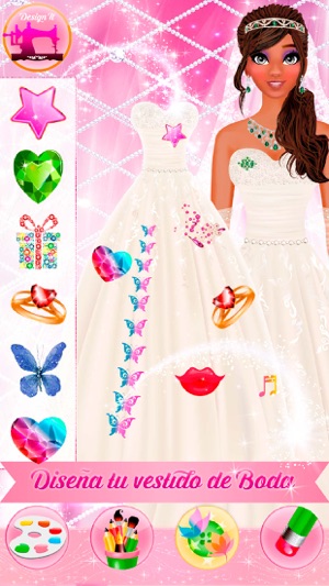 Princess Wedding Makeover - Diseña el vestido de la boda(圖2)-速報App