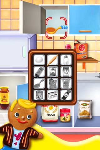 Gingerbread Kids - Christmas Food Games screenshot 3