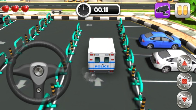 Action Police Car Parking Simulator 3D - Real Test Driving G(圖4)-速報App