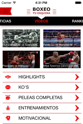 Boxeo Tu Esquina screenshot 2