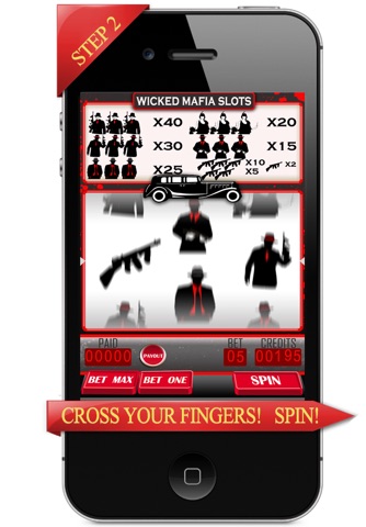 Wicked Mafia Mob Mania - Real Casino Slot Machine Experience screenshot 3