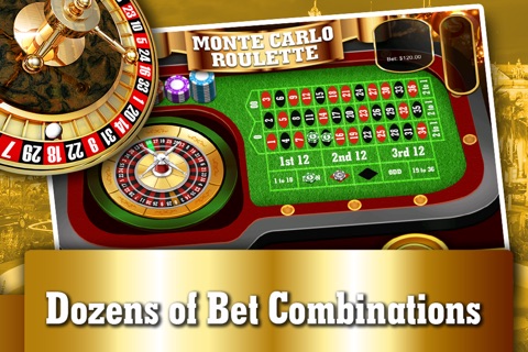 Monte Carlo Roulette Table PRO - Live Gambling and Betting Casino Game screenshot 2