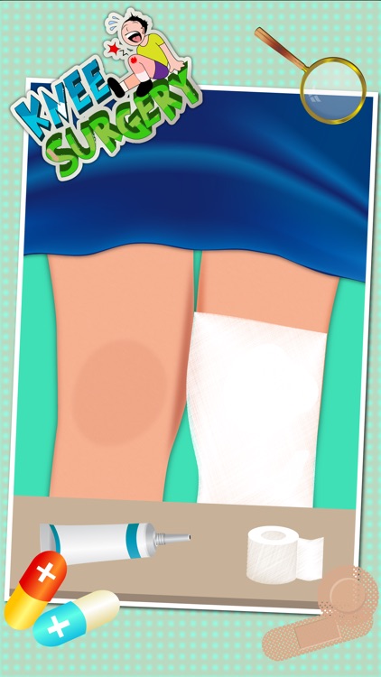 Knee Surgery - Crazy doctor surgeon and injured leg treatment game