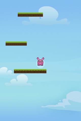 Pink Bunny Jump Free screenshot 2