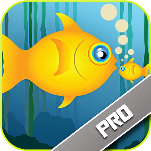Big Fish Small Fish PRO - Move fast to avoid Hungry Sharks and Blue Monsters Icon