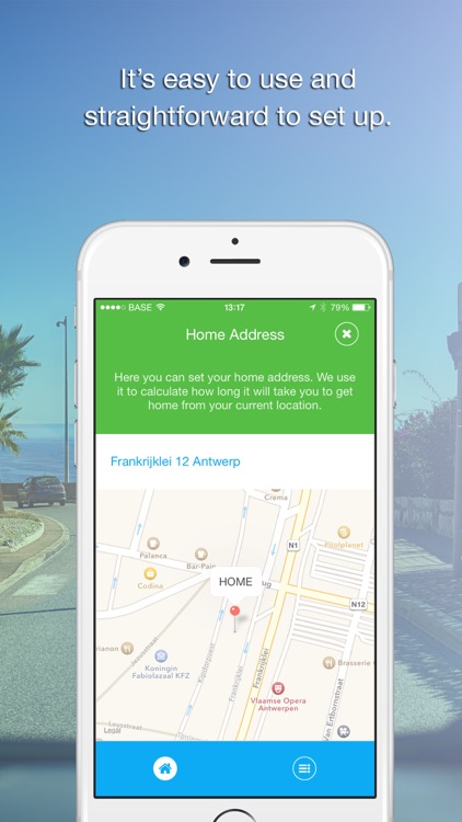 Coming Home - Share ETA (Send your arrival time.)