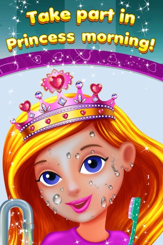 Princess Girls Club Tea Party, Dress Up Fun and Unicorn Care Time  - Kids Game screenshot 4