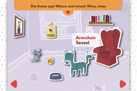 Aprender inglés con los animales: Libro interactivo para practicar vocabulario screenshot 2