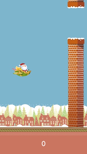 Dazzle Flappy Santa : Le Père Noël volant [Gratuit](圖3)-速報App