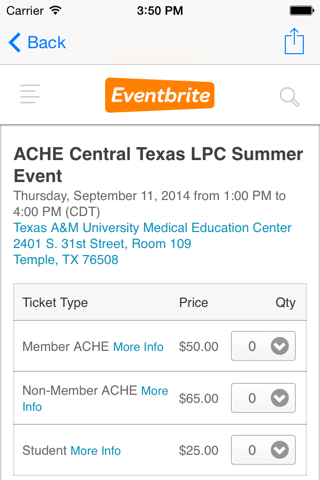 American College of Healthcare Executives -- Central Texas Chapter screenshot 4