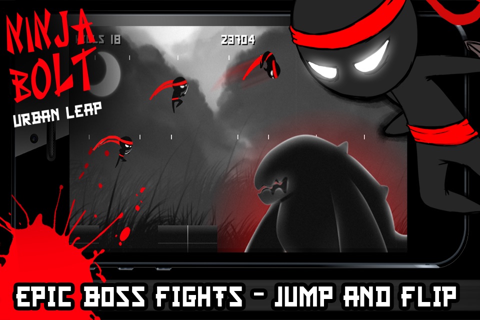 ` Ninja Bolt Urban Leap - Sprint, Slice, Dice, Run & Jump! screenshot 3