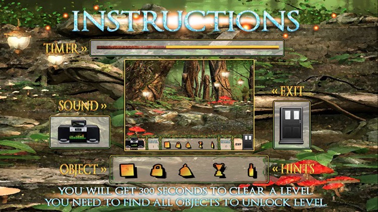 Hidden Objects Enchanted Forest Fantasy Kids Game (iPad Edition) screenshot-4