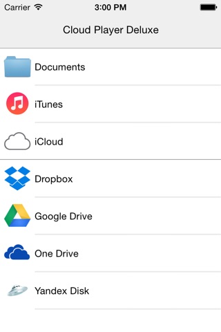 Cloud Player Deluxe screenshot 2