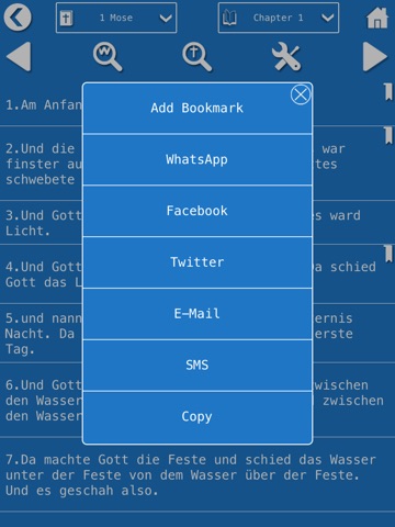 German Bible for iPad screenshot 3