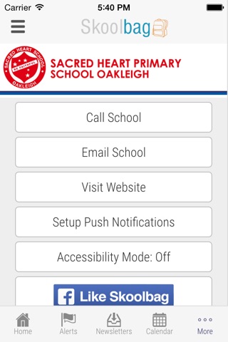 Sacred Heart Primary School Oakleigh - Skoolbag screenshot 4