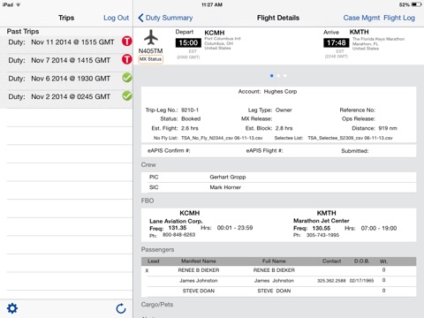 AVMOSYS Flight Crew screenshot 2