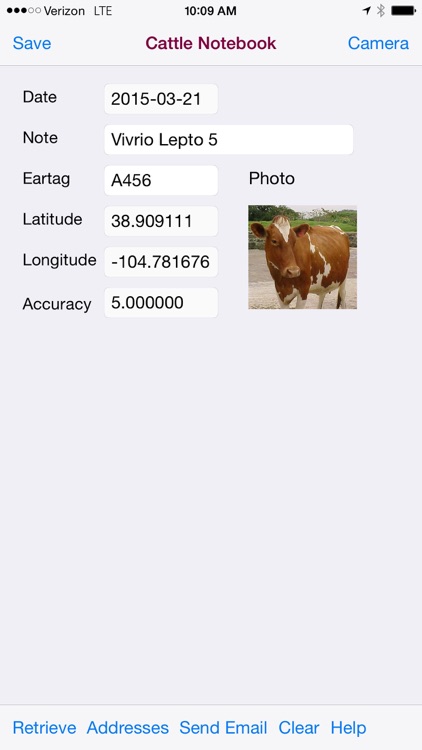 Cattle Notebook for iPhone screenshot-4