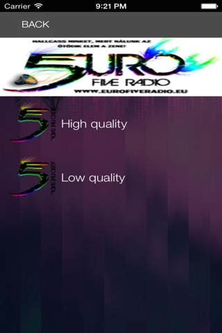 Euro Five Radio screenshot 2