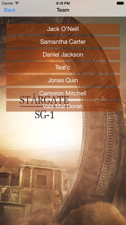 Guide For Stargate SG-1