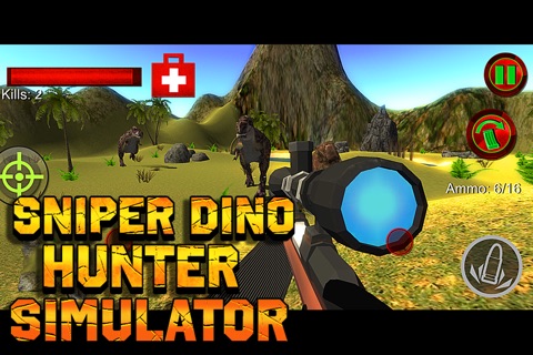 Sniper Dino Hunter Simulator screenshot 2