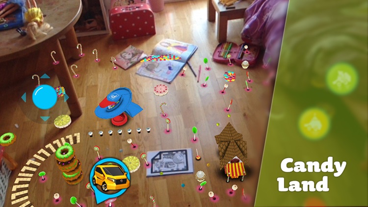 Toy Car RC - Drive a Virtual Car in the Real World with Augmented Reality