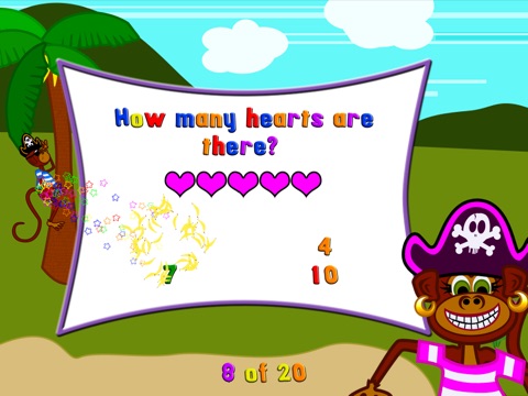 Pirate Monkey Preschool Free for iPad screenshot 3