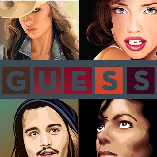 Guess The Celebrity Photo Trivia Puzzle Game Icon