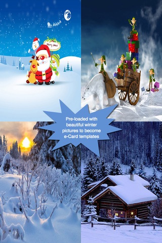 Happy Winter Greeting Cards.Happy Winter e-Cards.Christmas Greeting screenshot 3