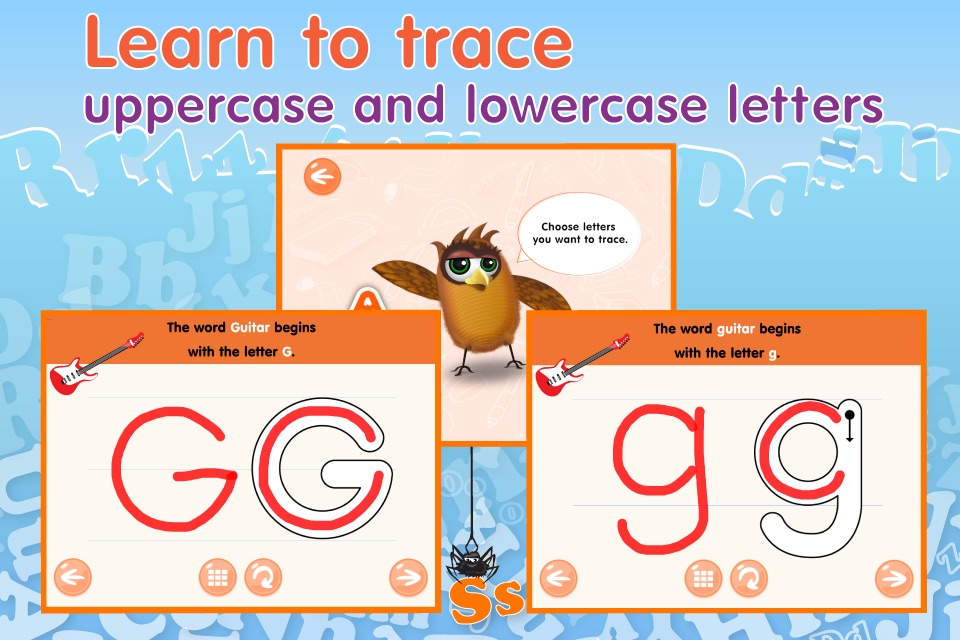 ABCs alphabet phonics based on Montessori approach for toddler Lite screenshot 3