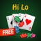 Icon HiLo Card Casino Game