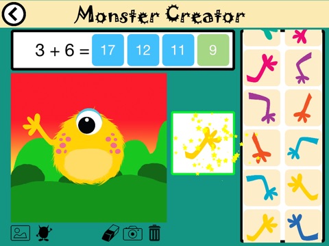 Monster Creator Math screenshot 2