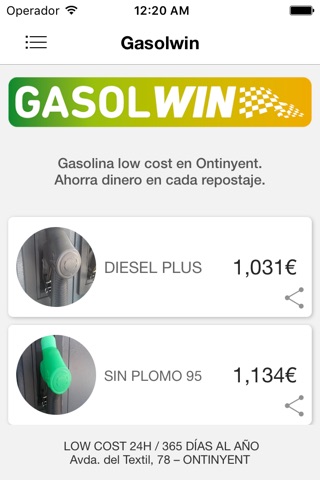 GASOL WIN screenshot 2
