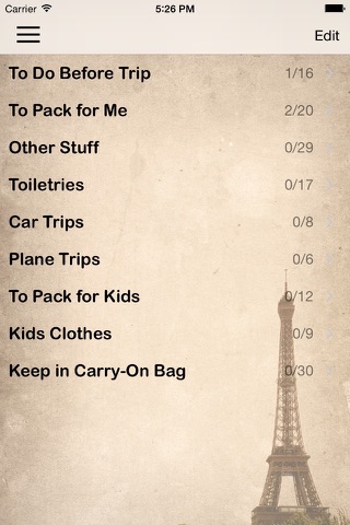 Essential Travel Checklist screenshot 2