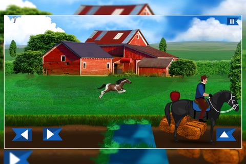 Horse Race Riding Agility Two : The Obstacle Dressage Jumping Contest Act 2 - Free Edition screenshot 4