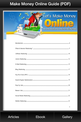 Make Money Online Guide - Learn How to Make Money Online By Internet Marketing screenshot 4