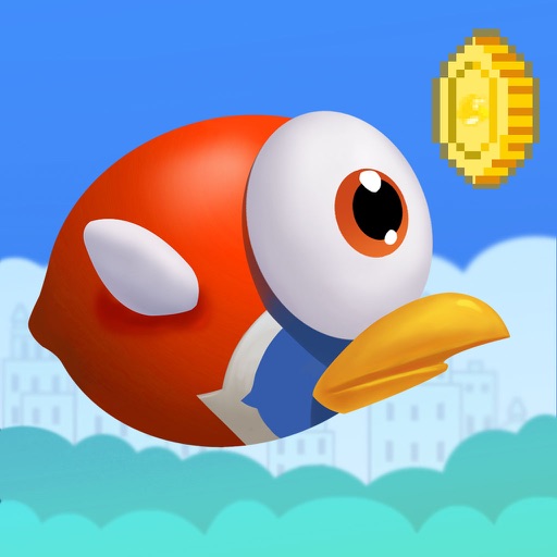 Brave Super Flyer - The Adventure of a tiny flappy flyer free baby game Icon