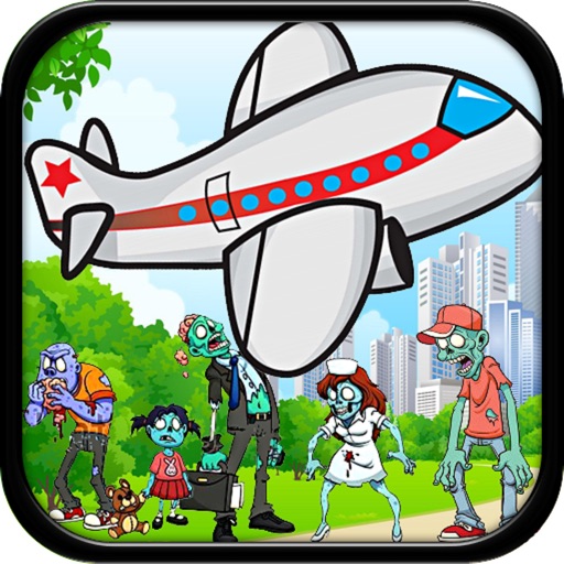 Zombie vs Plane - Air Traffic Controller Guides and Saves Jet from Halloween World War