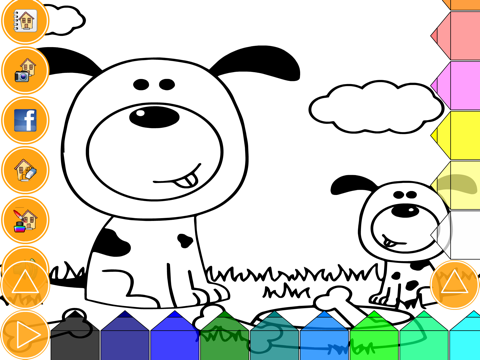 Скриншот из ColorKid: Painting For Kids and Coloring Pages Book