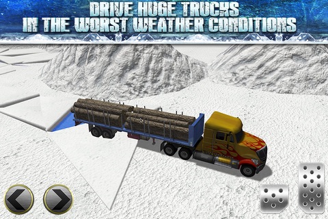 Truck Parking Simulator - Ice Road Truckers Edition screenshot 2