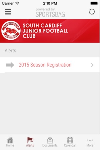 South Cardiff Junior Football Club - Sportsbag screenshot 4
