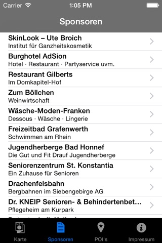 Stadtplan Bad Honnef screenshot 2